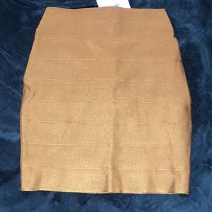Forever 21 Copper Skirt
